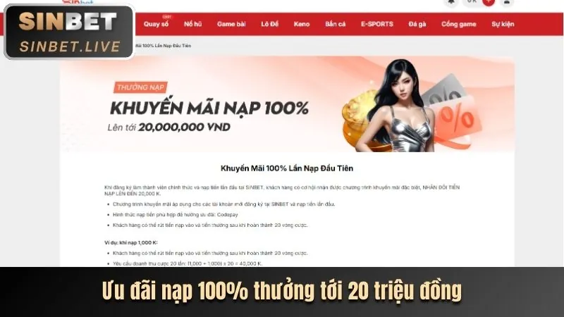 Ưu đãi chào mừng mm88ii
